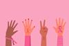 Breast,Cancer,Awareness,And,Prevention,Concept,,Multiethnic,Woman,Hands,Holding