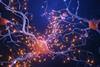 3d,Illustration,Of,Neuron,Cells,With,Light,Pulses,On,A