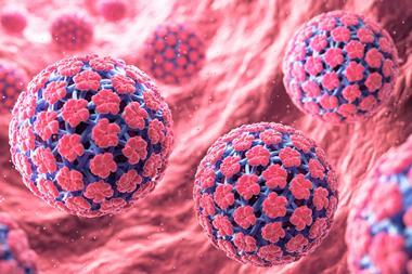 Human,Papillomavirus,Infection,,Hpv,Virus,Background,3d,Illustration.