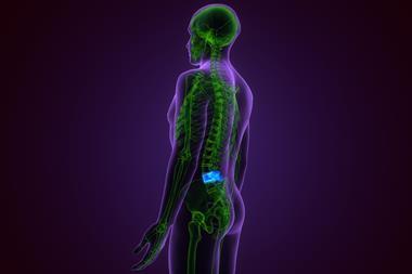 3d,Illustration,Human,Body,Spinal,Chord,Of,A,Skeleton,Body