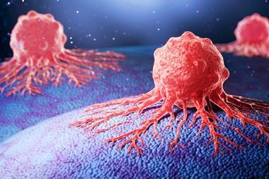 Cancer,Cells,On,Human,Tissue.,3d,Illustration.