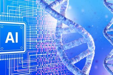 Artificial,Intelligence,,Ai,In,Biotechnology,Analyzing,Dna,Helix,And,Genetic