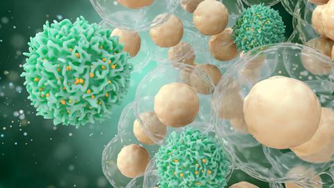 Medical,Concept,Of,Cancer,On,An,Abstract,Background.,3d,Illustration