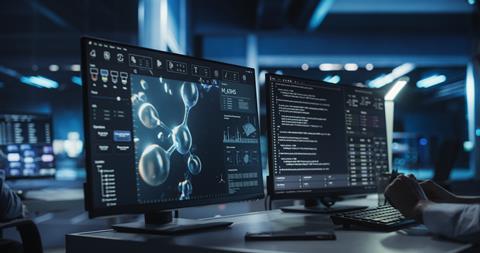 Anonymous,Medical,Researcher,Working,In,Modern,Office,On,A,Desktop