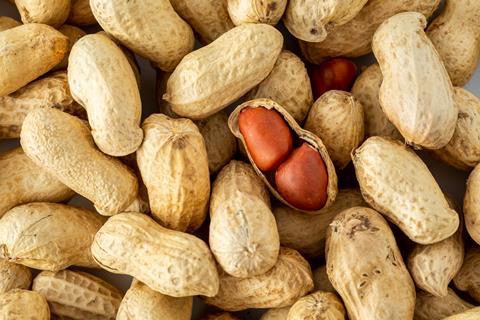 Peanuts,From,The,Farm,On,White,Background