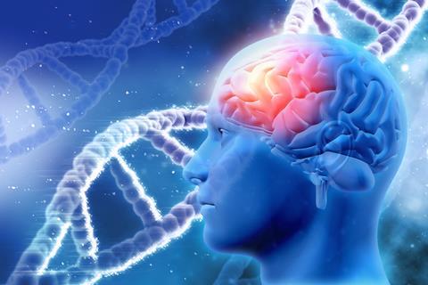 3d,Medical,Background,With,Male,Head,With,Brain,And,Dna