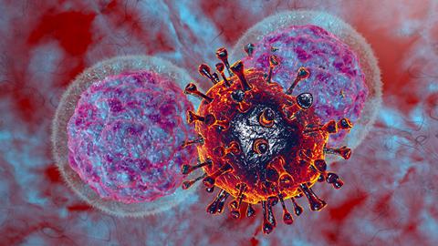 3d,Render,Illustration,Natural,Killer,Body,Cell,Immune,Respone,Corona