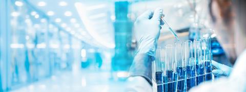 Banner,Background,,Health,Care,Researchers,Working,In,Life,Science,Laboratory,