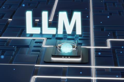 Llm,Large,Language,Models,Concept.,3d,Rendering,Of,An,Artificial