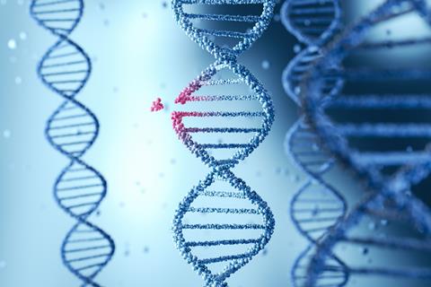 Dna,Helix,Break,Or,Replace,For,Concept,Of,Genetic,Engineering