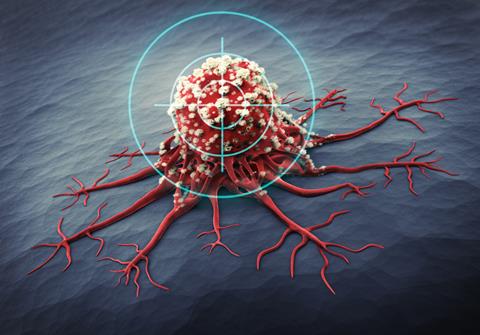Tumor,Cell,Target,-,3d,Illustration