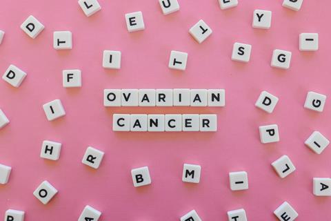 Ovarian,Cancer,Word,Made,Of,Square,Letter,Word,On,Pink