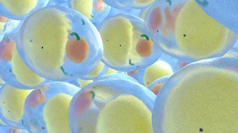 3d,Illustration,Of,Adipocytes,That,Increase,Due,To,The,Huge