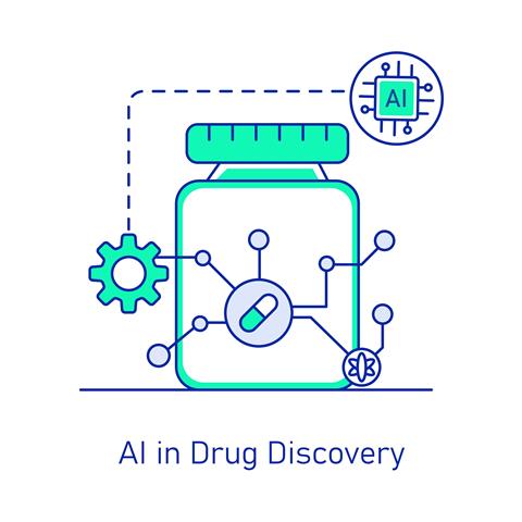Ai,In,Drug,Discovery,,Healthcare,Ai,,Bioinformatics,,Molecular,Analysis,,Medical