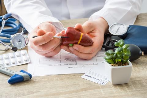 At,Doctors,Appointment,Physician,Shows,To,Patient,Shape,Of,Liver
