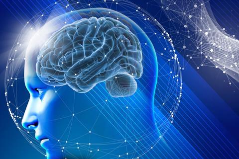 3d,Illustration.,New,Brain.,Digital,Life.,Head,With,Brain.,Human.