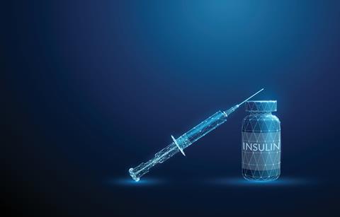 Syringe,On,A,Bottle,With,Insulin.,Diabetes,Type,1,,2