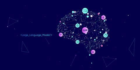 Illustration,Of,Abstract,Line,And,Dot.,Big,Data,,Technology,,Ai,