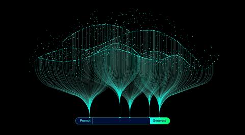 Illustration,Of,Abstract,Stream,Information,With,Line,And,Dot.,Big