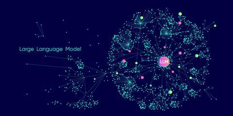 Illustration,Of,Abstract,Stream,Information,With,Line,And,Dot.,Big
