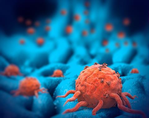 Cancer,Cells,,3d,Illustration