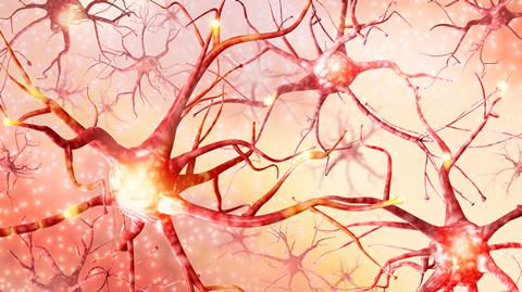 3d,Illustration.,Pulses,Of,Neurons,In,The,Brain.,A,High