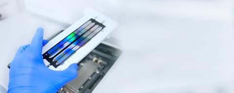 Flow,Cell,For,Next,Generation,Sequencing.,Genetic,Engineering,,Genetic,Modification,