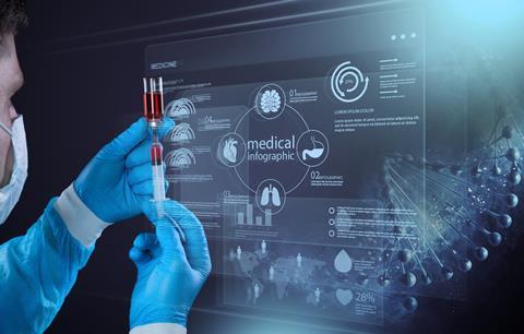 Science,Technology,Concept.,Male,Scientist,In,The,Laboratory