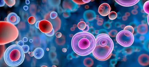 T,Cells,Attacking,Cancer,Cells,,3d,Illustration